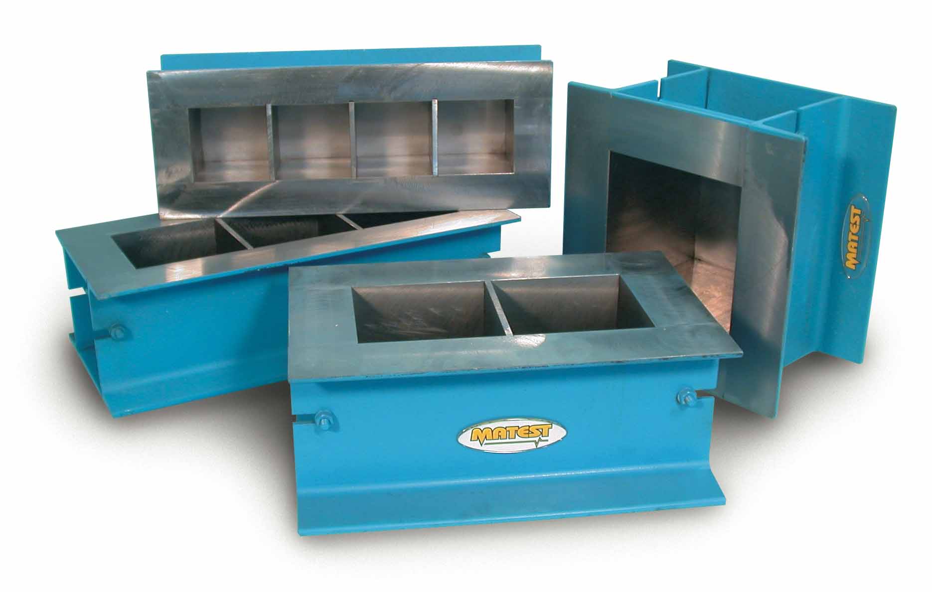 STEEL CUBE AND BEAM MOULDS